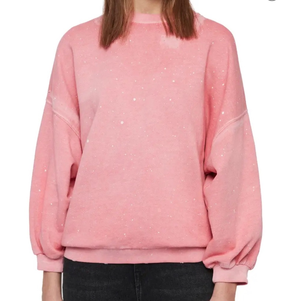 All Saints ‘Storn’ Splatter Sweatshirt